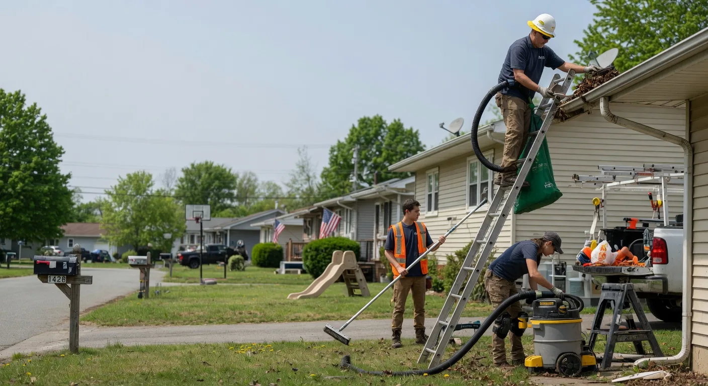 Gutter Installation in Dupo, IL near me